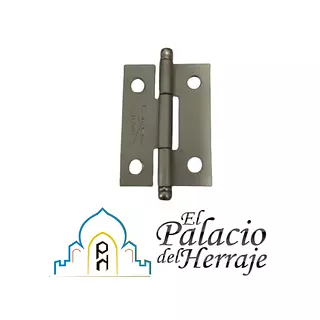 Bisagra Mueble 1/1/2 " Zinc C.22 Ct