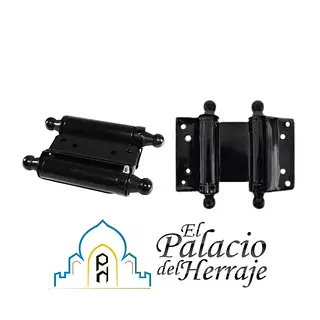 Bisagra Doble Accion Negra 3"X3" 457 Feh
