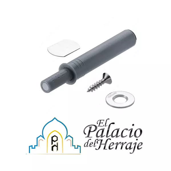 Dispositivo Push Tip-On Para Puertas Version Corta Gris - Blum 956.100