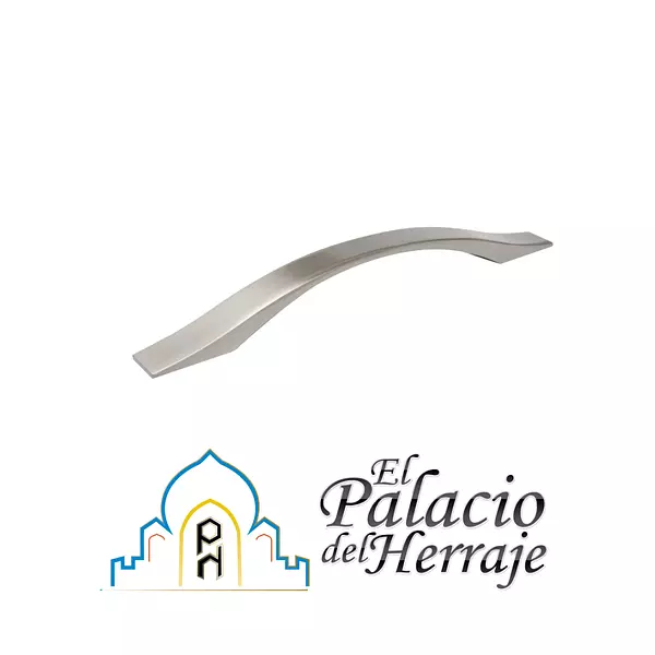 Manija Arco Plana 96 Mm Nickel Hma671-02