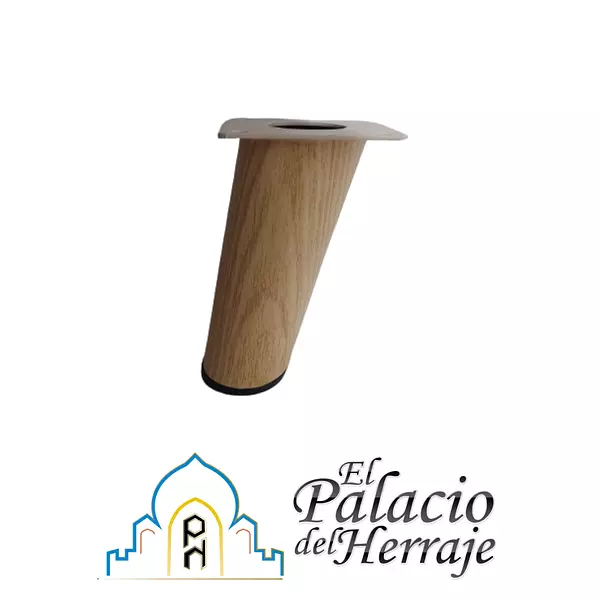 Pata Alum Madera Clara Diag. 120mm Hpa957-12