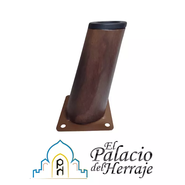 Pata Hpa 917-12 Pata Madera Oscura Diag 120 Mm