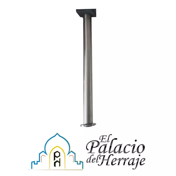 Pata Pedestal Acero Inx 3" X 90cms - Fundi