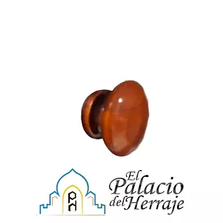 Boton Madera Cedro Rojo - Fun