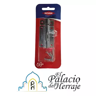 Pasador Cuadrado Zinc 21/2" C18 Blister T1502-0051