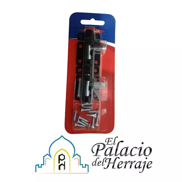 Pasador Cuadrado Negro 1.1/2 C18blister T1502-0008