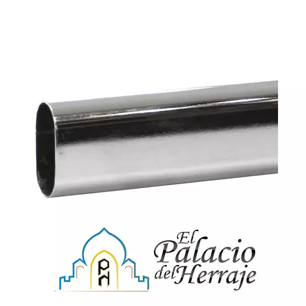 Tubo Ovalado Acero Crom 30mm*3mts Htu432-05