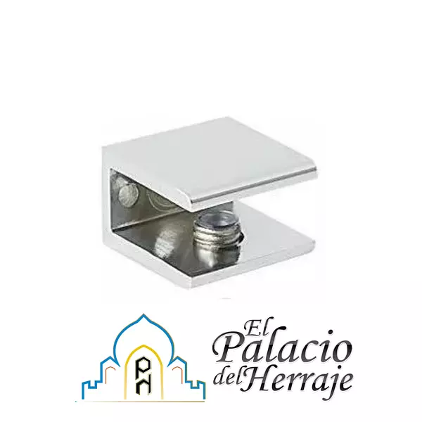 Soporte Para Vidrio 10-12 Mm Cuadrado J64c