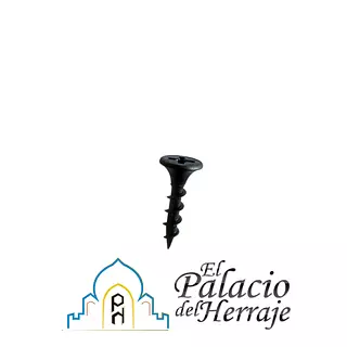 Tornillo Negro 6x3/4" Ut