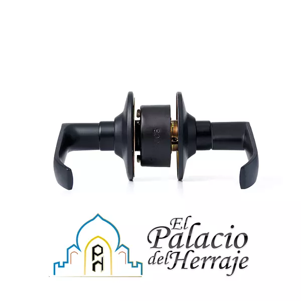 Chapa Palanca Alcoba Hcp700-01/Negra