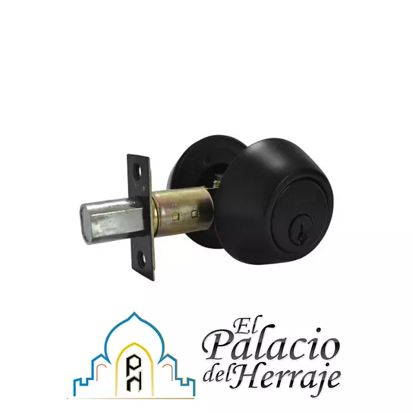 Cerrojo Llave Llave Antisegueta Negro 6714