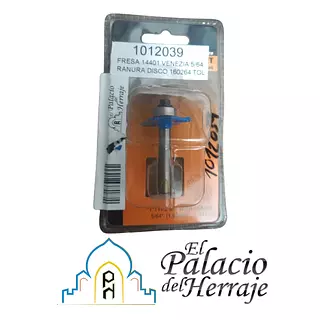 Fresa 14401 Venezia 5/64 Ranura Disco 160264 Tol