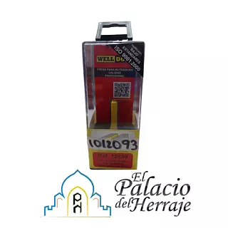 Fresa Corte Recto 2 cuchillas 1/4x5/16x1" S/R 12439 - Well