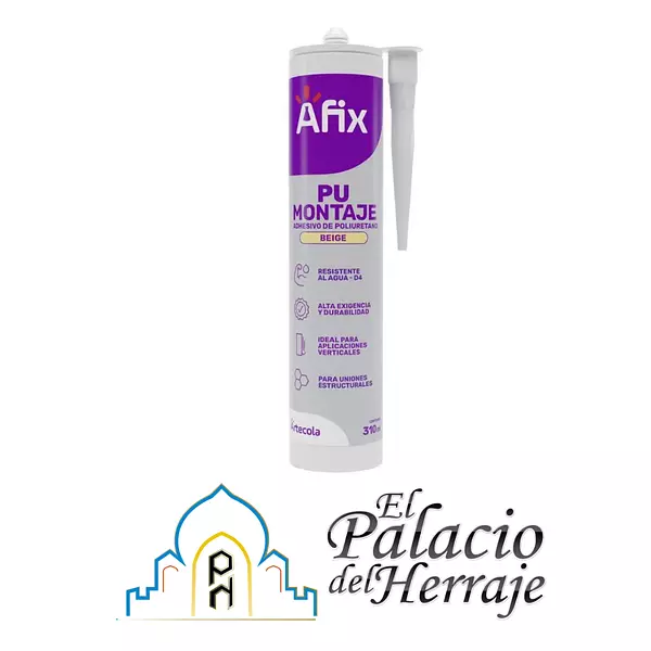 Pegante Montaje Pu X 310 Ml Afix