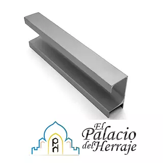 Perfil Manija Presion Graf 15mm Mate Cda1008