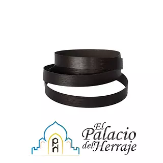 Canto Pvc Wengue Flex 22mm - Tol