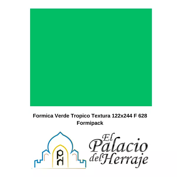 Formica Verde Tropico Tex 122x244 F 628 Formipack