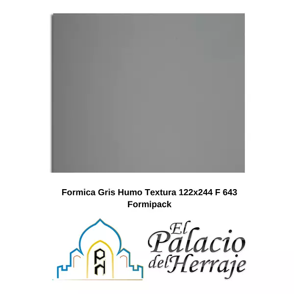 Formica Gris Humo Tex 122x244 F 643 Formipack