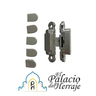 Bisagra Invisible Espesores 18mm -18kg Gris-Hafele