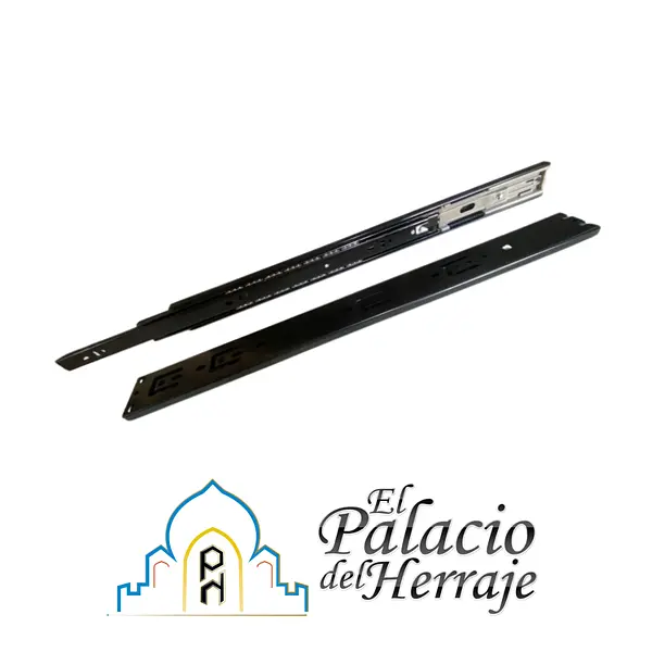 Corr Cierre Lento F/Ext 50 Cm Negra Hre550-50n