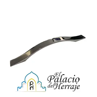 Manija Arco Plana 160mm Cromada Hma672-04