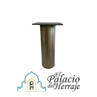 Pata Redonda Acero Inx 12cms Sin Nivelador - Fundi