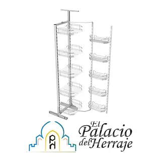 Alacena Abatible 12 Canas 500x385x(1850-2250) Clas