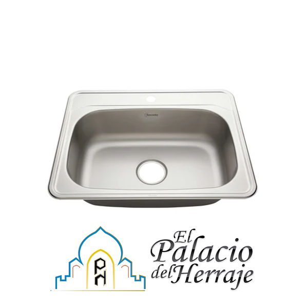 Lavaplatos Monocontrol 62x48 Vital E Socoda